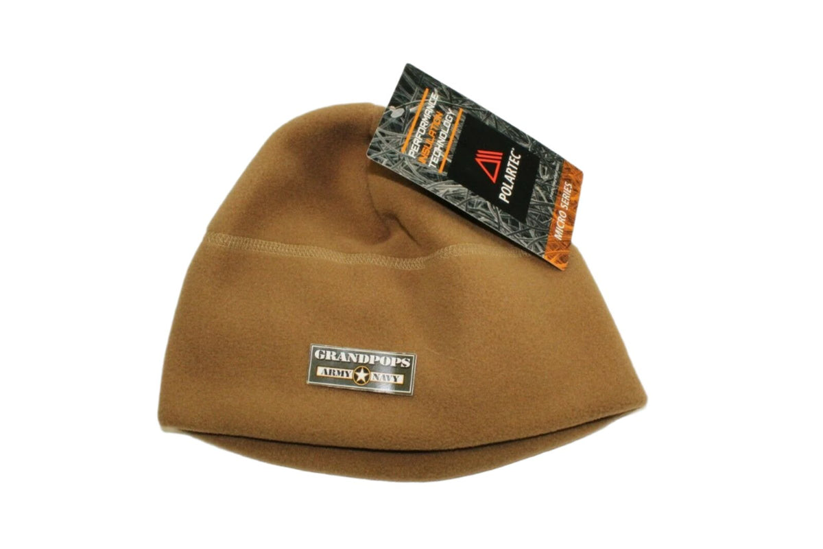 U.S. Coyote Fleece PT Cap Polartec Microfleece Made In USA