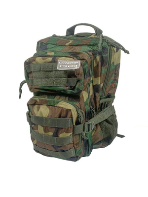 Trooper Clothing YOUTH M81 WOODLAND CAMO 700 DENIER NYLON TACTICAL BACKPACK