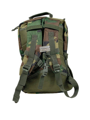 Trooper Clothing YOUTH M81 WOODLAND CAMO 700 DENIER NYLON TACTICAL BACKPACK