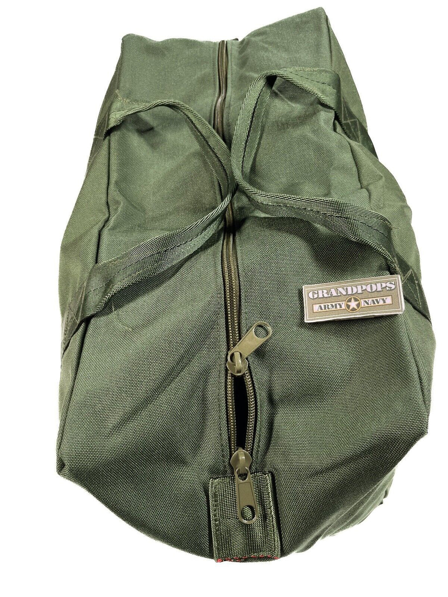 Olive Drab Canvas Gen II Duffle Bag 2 Strap Backpack Tactical Army Type Duffel