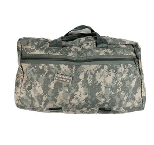 U.S. Military ACU Digital Nylon Cargo Duffle 3 Pocket Shooters Bag