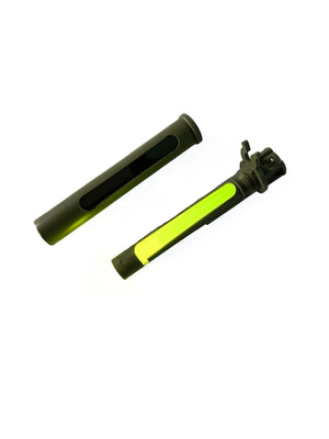 U.S. Military Cyalume Ind. Tactical Chem Light/ Glow Stick Plastic Green Holder