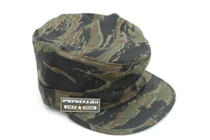 Tiger Stripe Patrol Cap With Map Pocket Made In USA