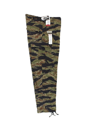 Tru-Spec Vietnam Golden Tiger Stripe Camo Rip-Stop BDU Pant Slight Irregulars
