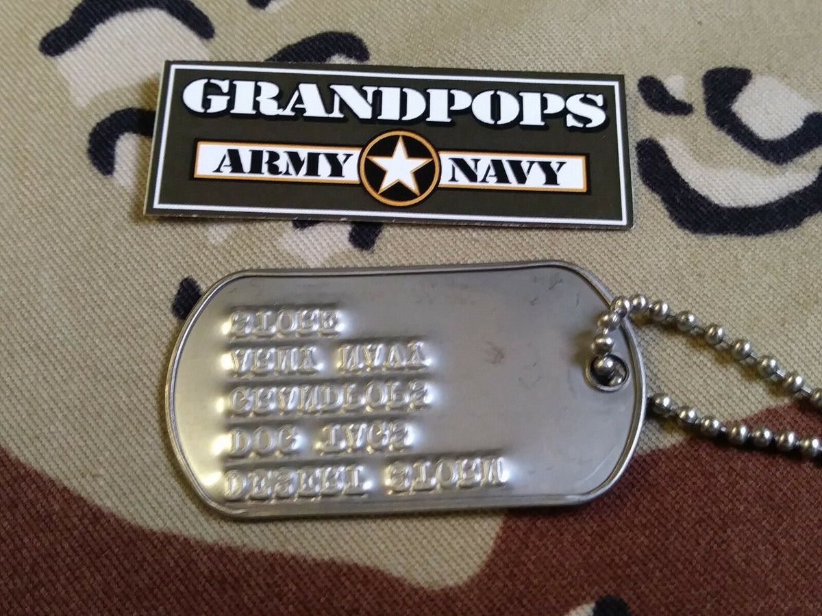 The History of Dog Tags in the Military - The Surplus Store
