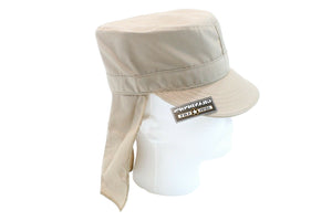 Foreign Legion Khaki Patrol Cap Ripstop Made In USA