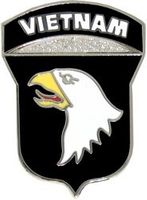 101st Vietnam Airborne Division Pin