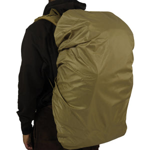 Coyote Brown Waterproof Elastic Backpack Cover