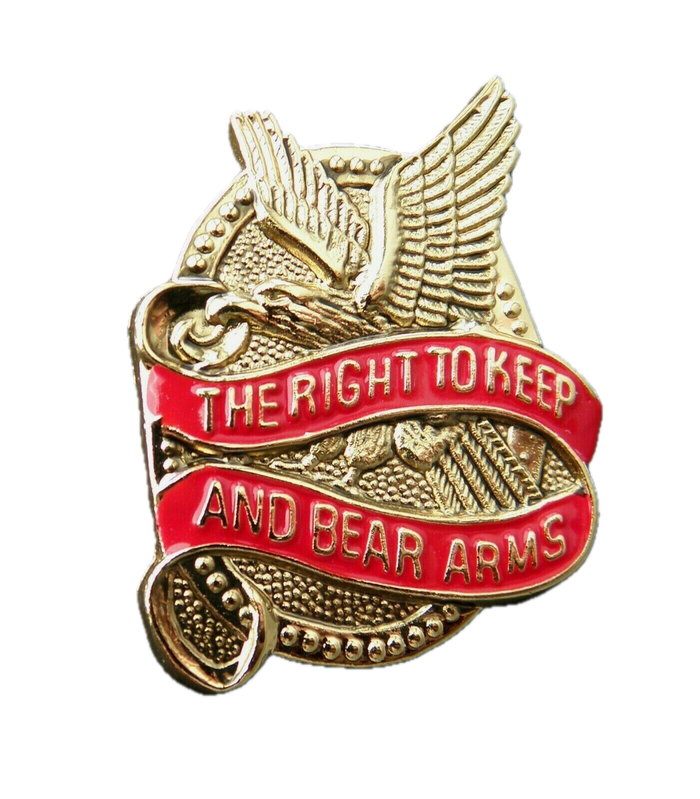 The Right To Bear Arms Pin