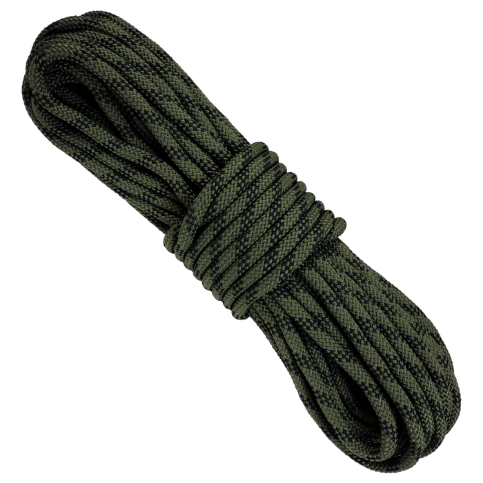 Woodland Camouflage 1/2" Tactical 2200LB Utility Rope 50ft Made In USA