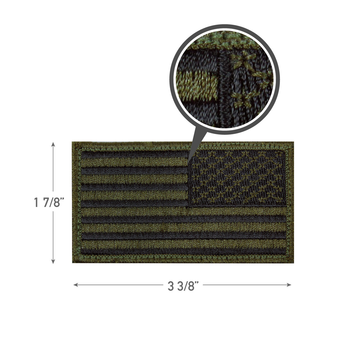 Patch Tattico Morale In Gomma PVC: Bandiera USA American Flag Multicam ISAF - 8x4.5 Cm Con Attacco A Uncino