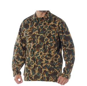 Frog Skin Duck Hunter Camo Twill Tactical BDU Shirt