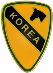 1st Calvary Division Korea Insignia Pin
