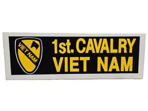 1st. Calvary Viet Nam Bumper Sticker