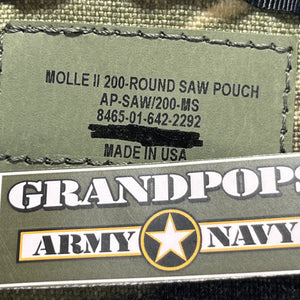 Vietnam Tiger Stripe Camo 200RD SAW / General Purpose IFAK MOLLE Pouch NEW