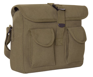 Olive Drab Canvas Ammo Shoulder Bag