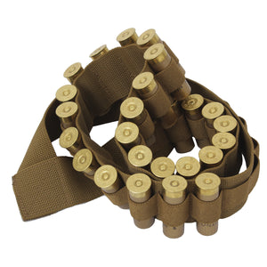 Coyote Brown Shotgun Shell Bandolier