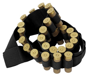 Black Shotgun Shell Bandolier