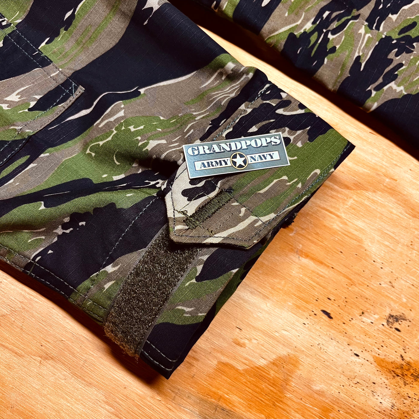 Custom Raid Jacket Tiger Stripe Raid Mod BDU Custom Jacket – GRANDPOPSARMYNAVY