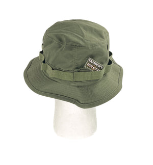 Vietnam 2" Short Brim OD Green Jungle Hat Ripstop Made In USA New Reproduction