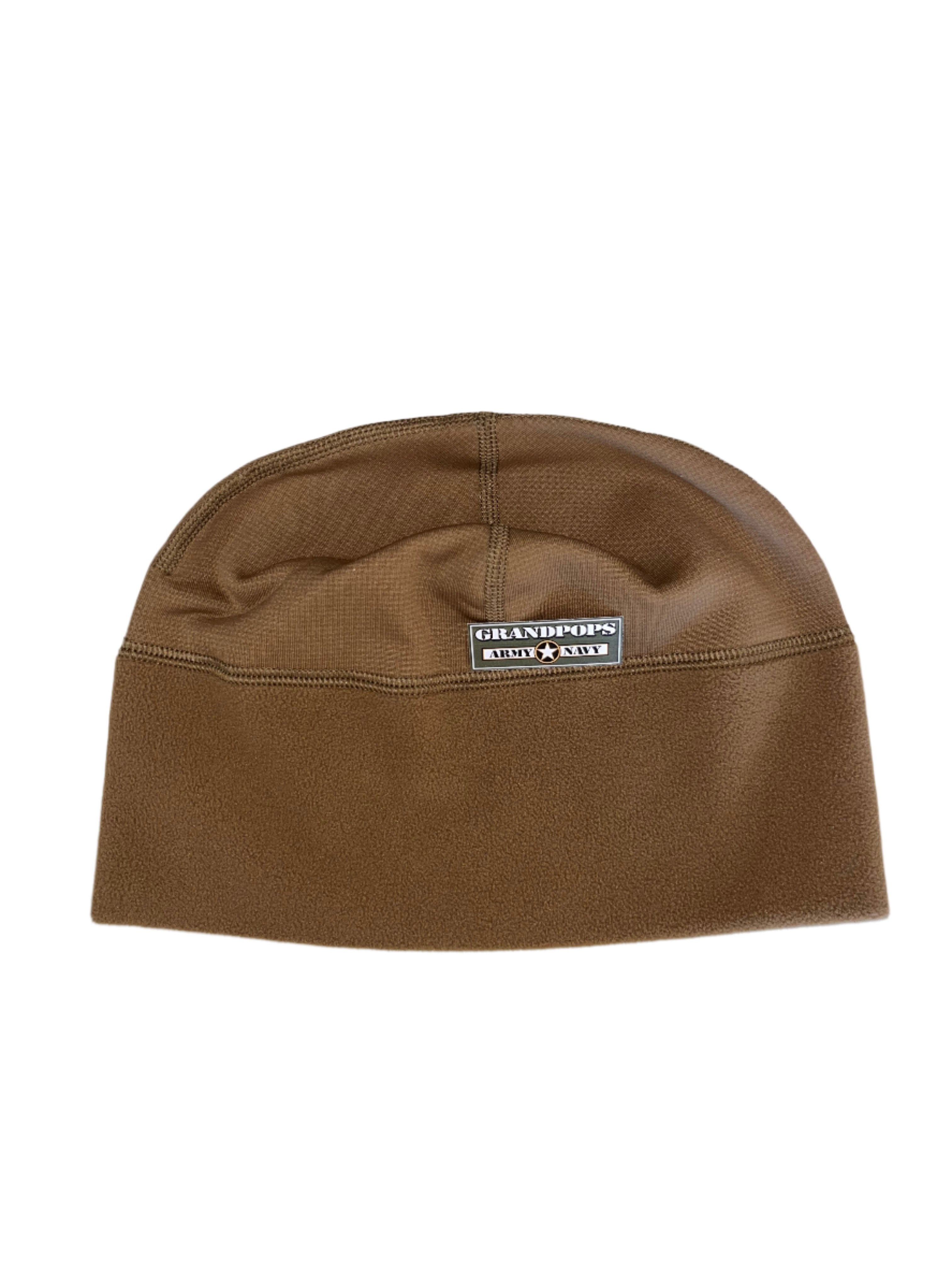 USMC Coyote Brown Fleece PT Cap – GRANDPOPSARMYNAVY