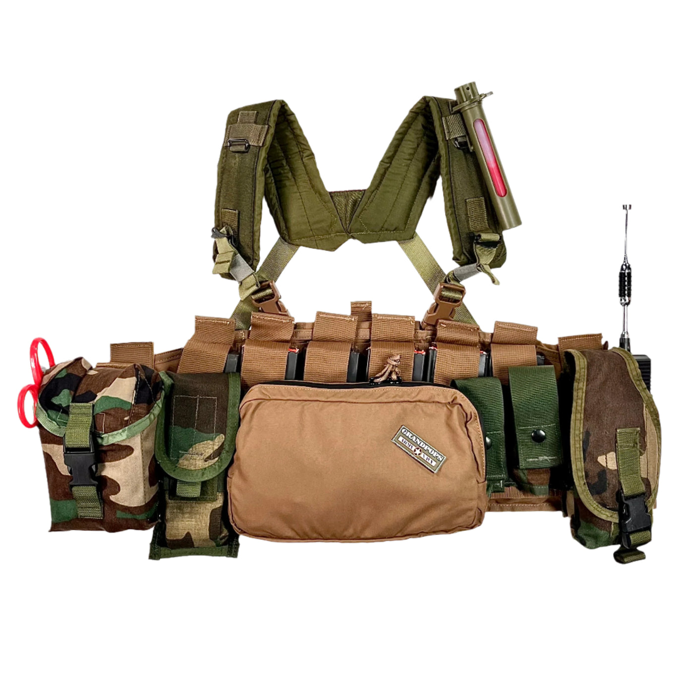 4recce Chest Rig Stay Frosty M81 Woodland RECCE Chest Rig Package USA MADE ...