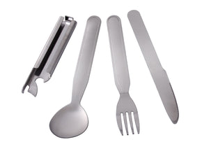 Deluxe 4 PC Stainless Steel Chow Kit Set