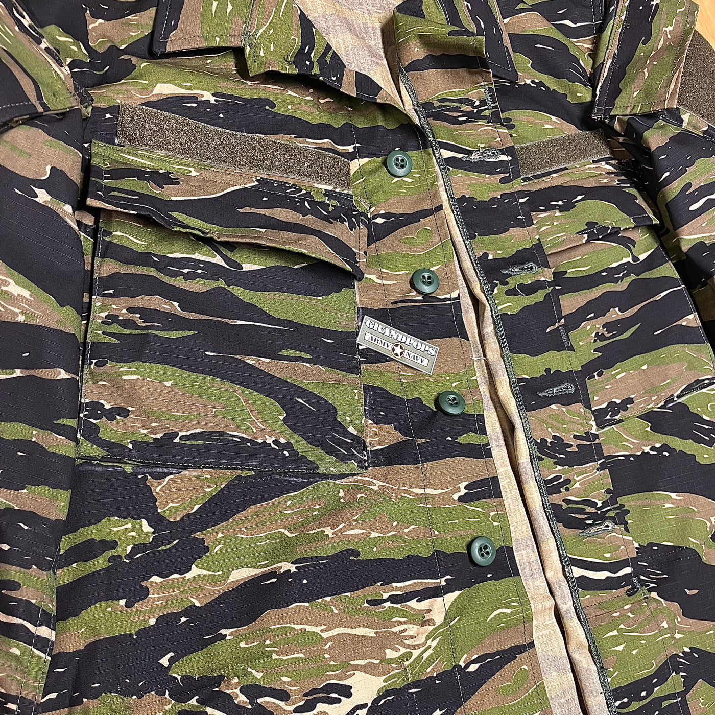 Custom Raid Jacket Tiger Stripe Raid Mod BDU Custom Jacket – GRANDPOPSARMYNAVY