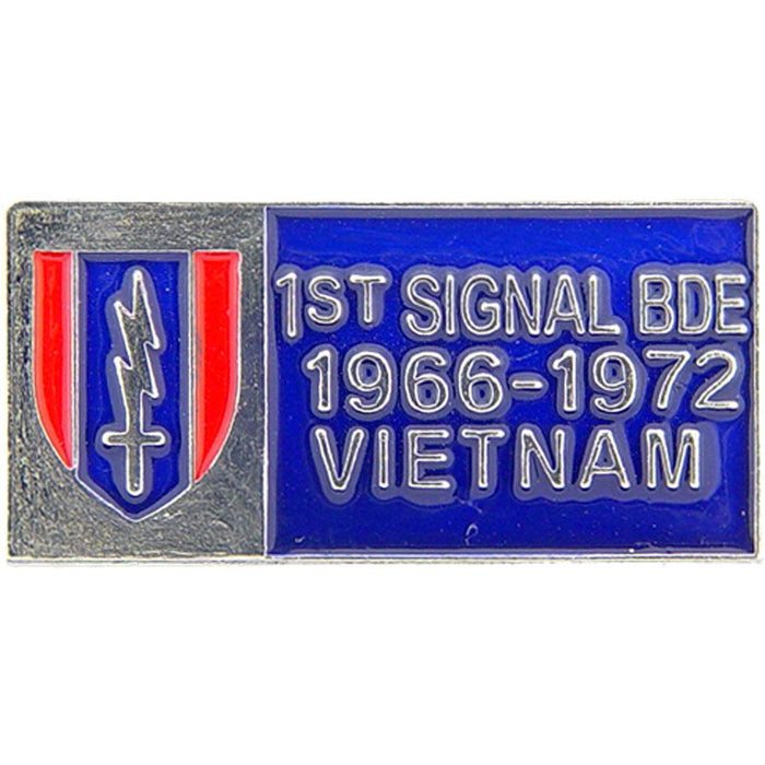 1st Signal Brigade 1966-1972 Vietnam Tour Pin