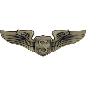 USAF Service Pilot Wing Aviator Wings Badge Pin