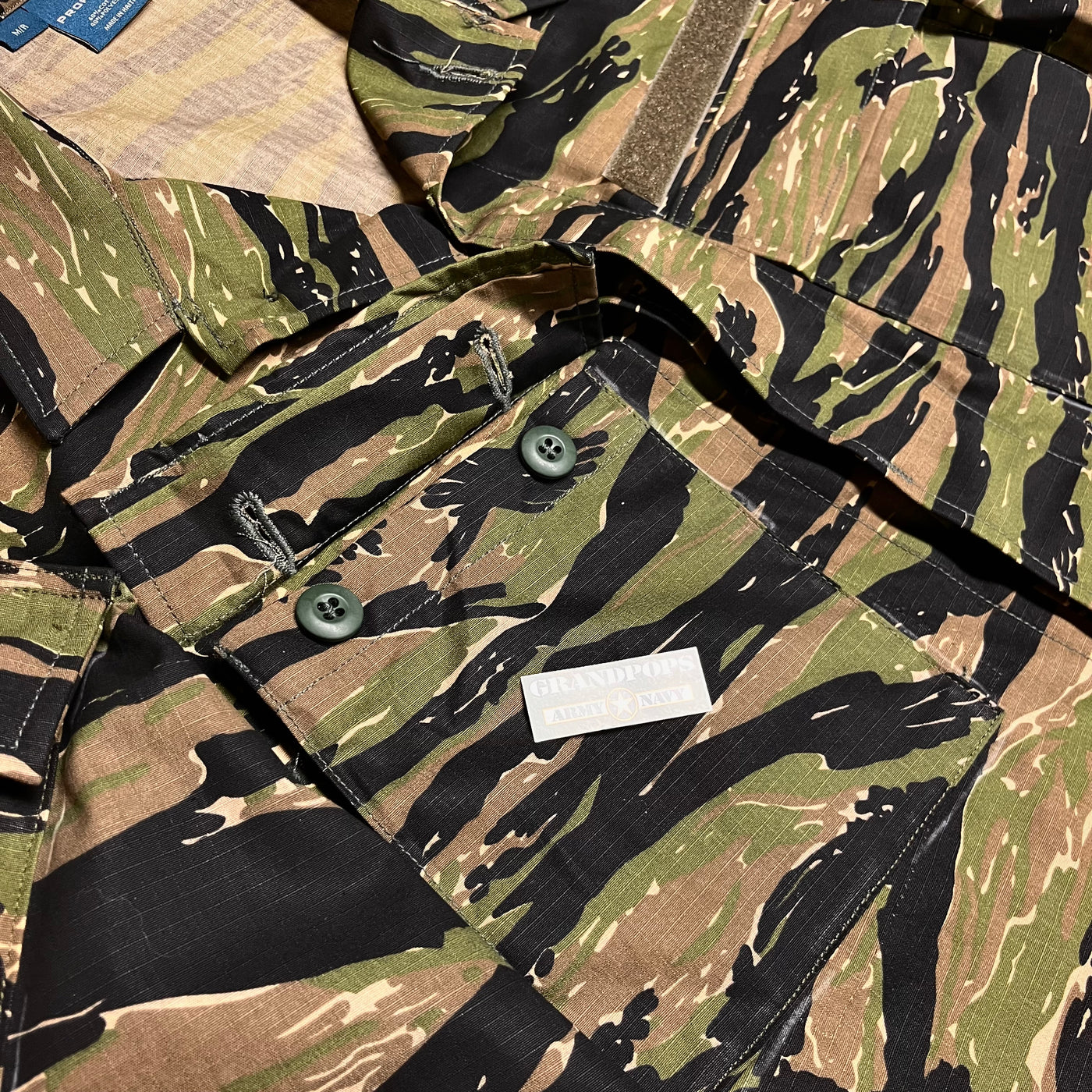 Custom Raid Jacket Tiger Stripe Raid Mod BDU Custom Jacket – GRANDPOPSARMYNAVY