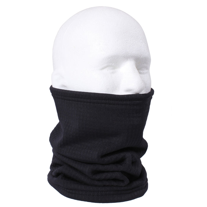 Black ECWCS Grid Fleece Neck Gaiter Gen III (Level II)