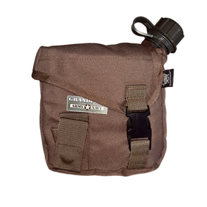 Coyote Brown Tactical MOLLE 2 QT Canteen Pouch