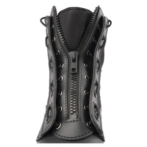Black Tactical G.I. 9 Hole Zipper Boot Laces
