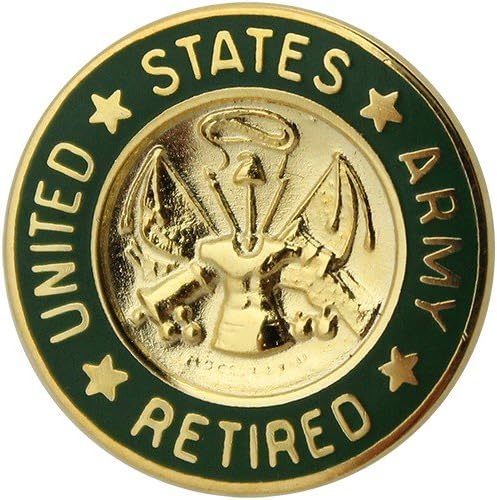 Army Retired Mini Lapel Pin