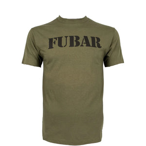 OD Green FUBAR Military Slang T-Shirt