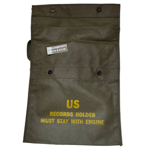 U.S. Vietnam War Era Original Rubberized Vehicle Documents Bag