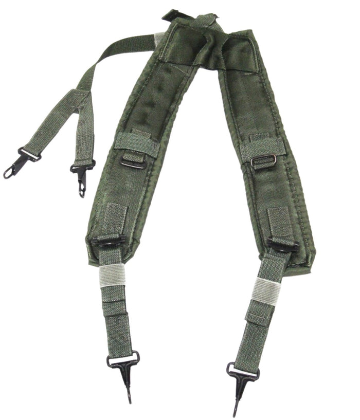 U.S. Military Original O.D. Green Y Style LC-2 Suspenders USA MADE