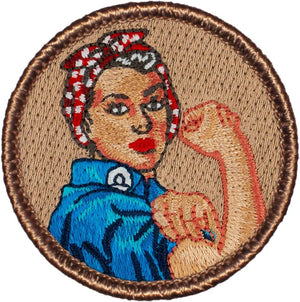 Rossie The Riveter WW2 Morale Patch USA MADE