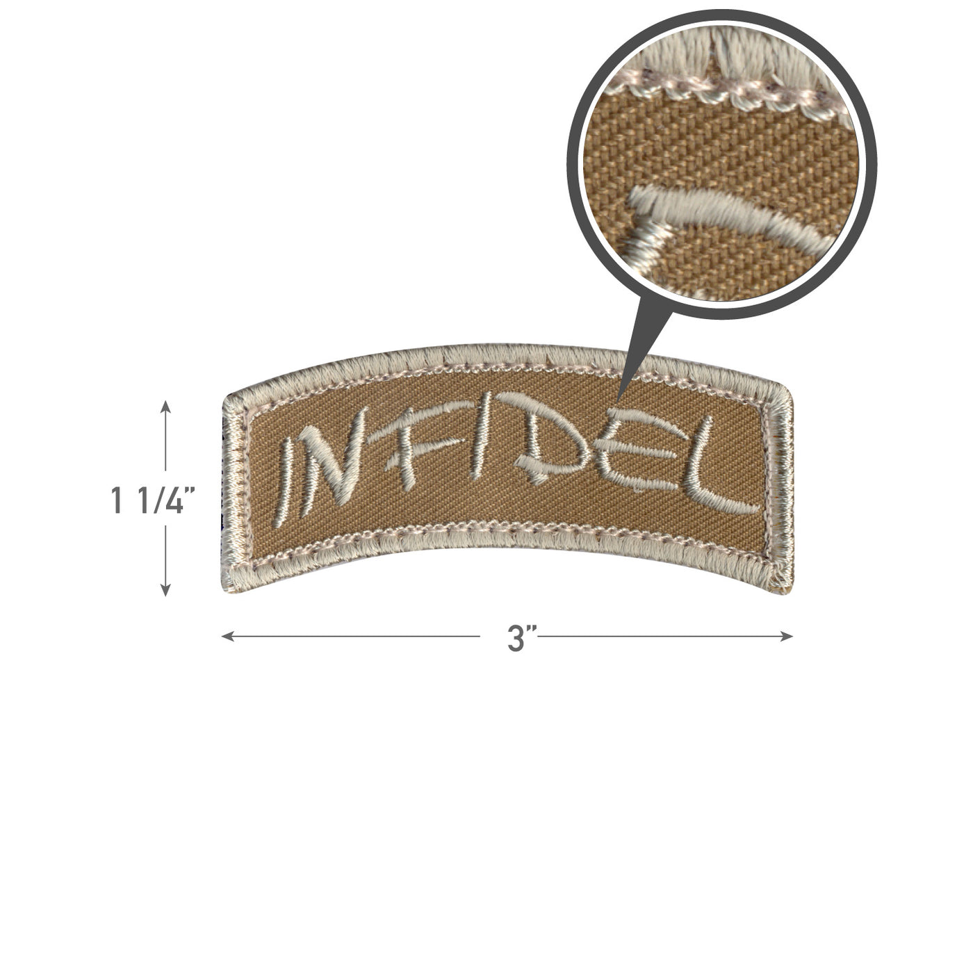 Infidel Shoulder Morale Patch – GRANDPOPSARMYNAVY