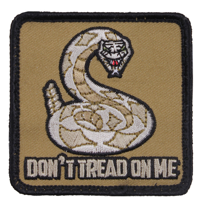 Tan Don't Tread On Me Morale Patch