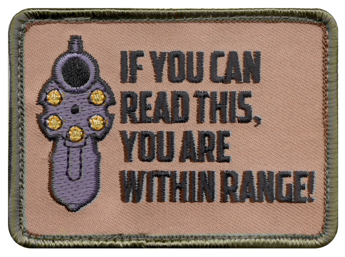 If You Can Read This You Are Within Range Morale Patch
