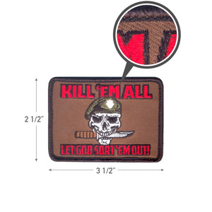 Kill'em All Let God Sort'em Out Moral Patch