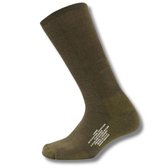 OD Green Anti-Microbial Irregular Socks 1Pair Made in USA