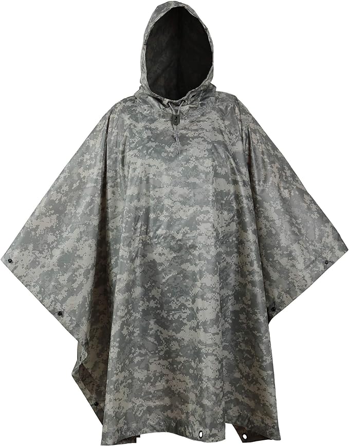Used ACU Wet Weather Poncho Liner - Military Gear NSN 8405-01-547-2559