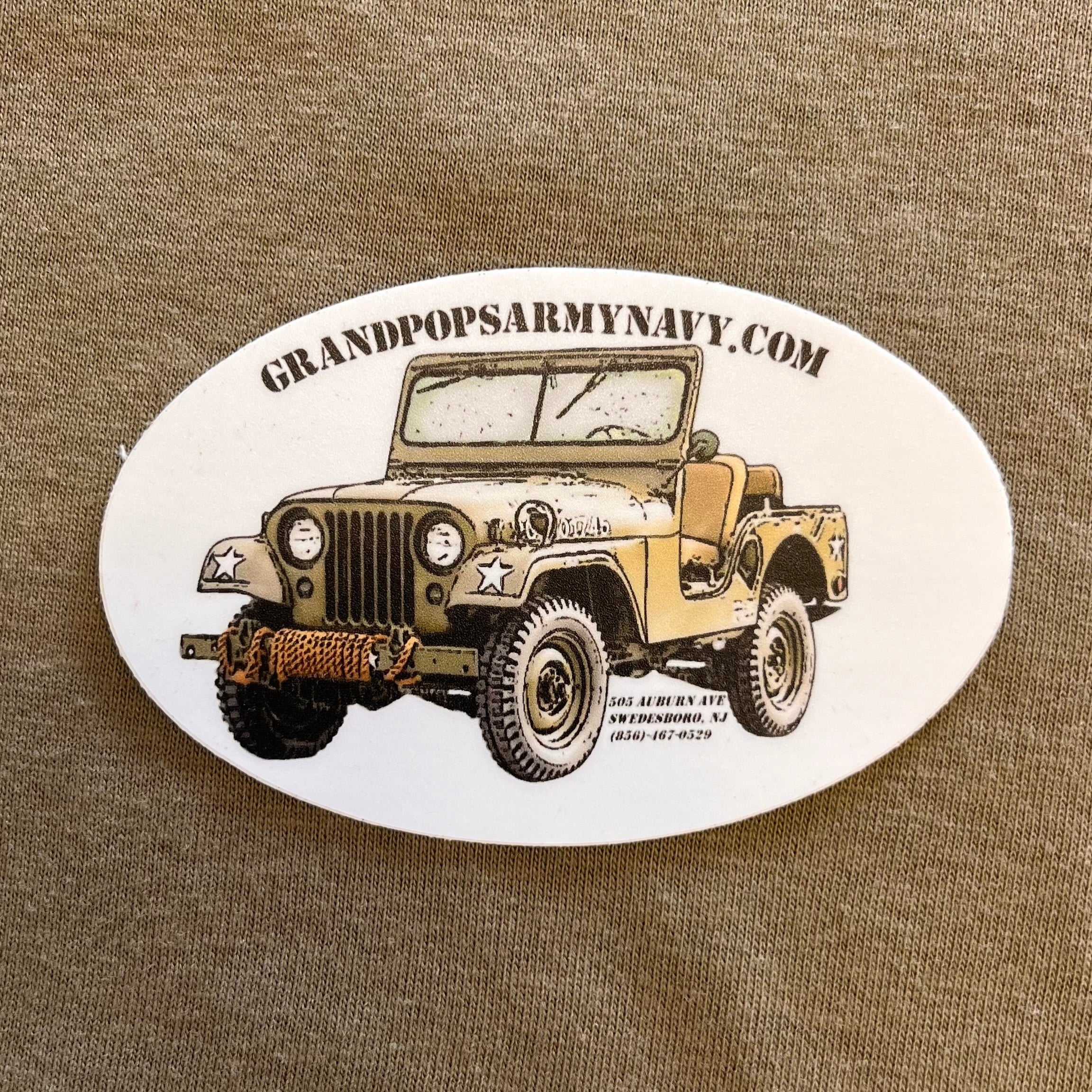 Grandpops Army Navy M38A1 Jeep Decal Sticker – GRANDPOPSARMYNAVY