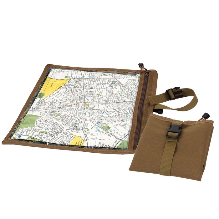 Coyote Brown Weather Resistant Map Case