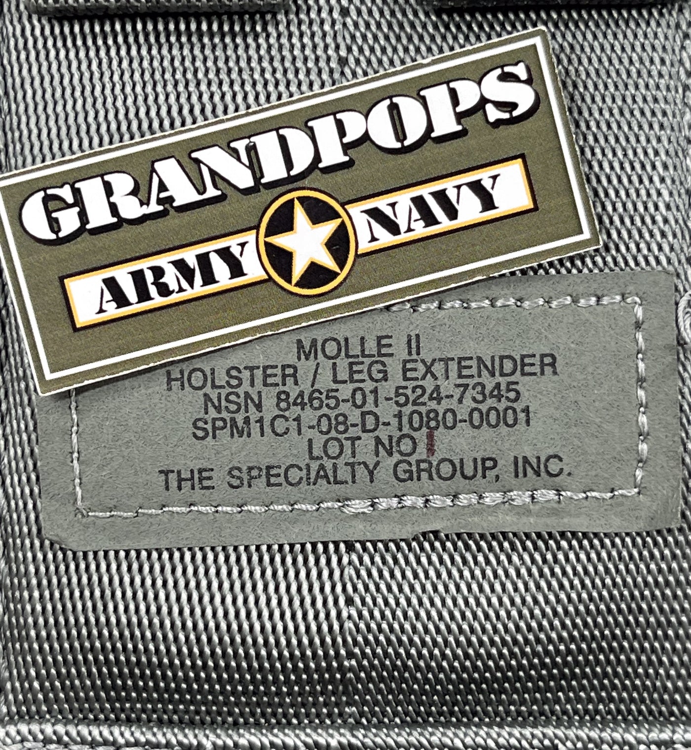 U.S. Army ACU Digital MOLLE II Holster/ Leg Extender USED ...