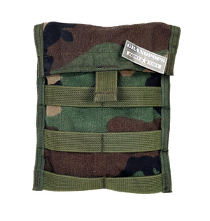 U.S. GI M81 Woodland MOLLE Admin/ General Purpose Pouch USED