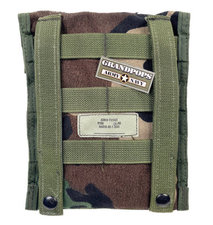 U.S. GI M81 Woodland MOLLE Admin/ General Purpose Pouch USED